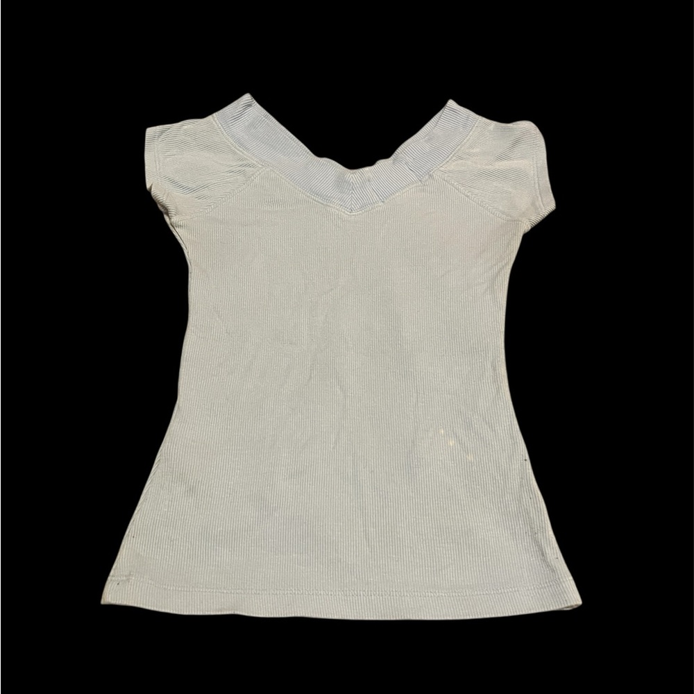 Urban Outfitters baby blue V-Neck Top